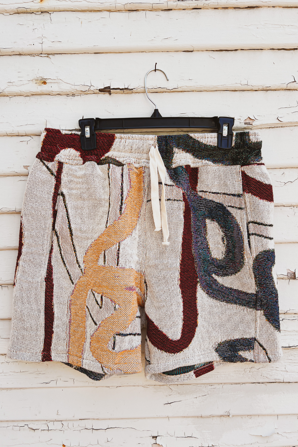 TANGLED JACQUARD WOVEN SHORTS