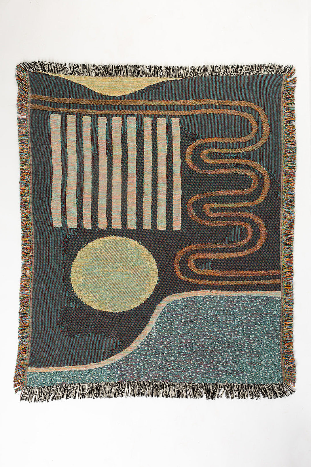 BALANCE Woven Throw Blanket