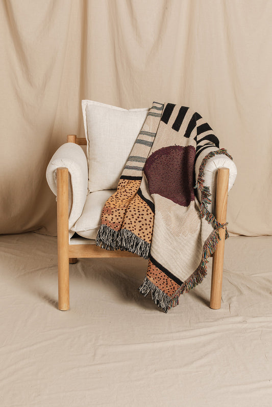 BALANCE Woven Throw Blanket