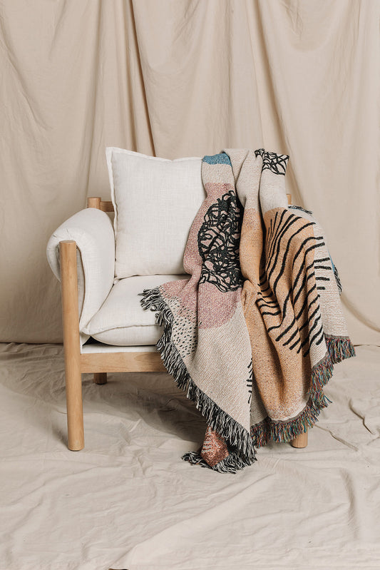 FREEFORM Woven Throw Blanket