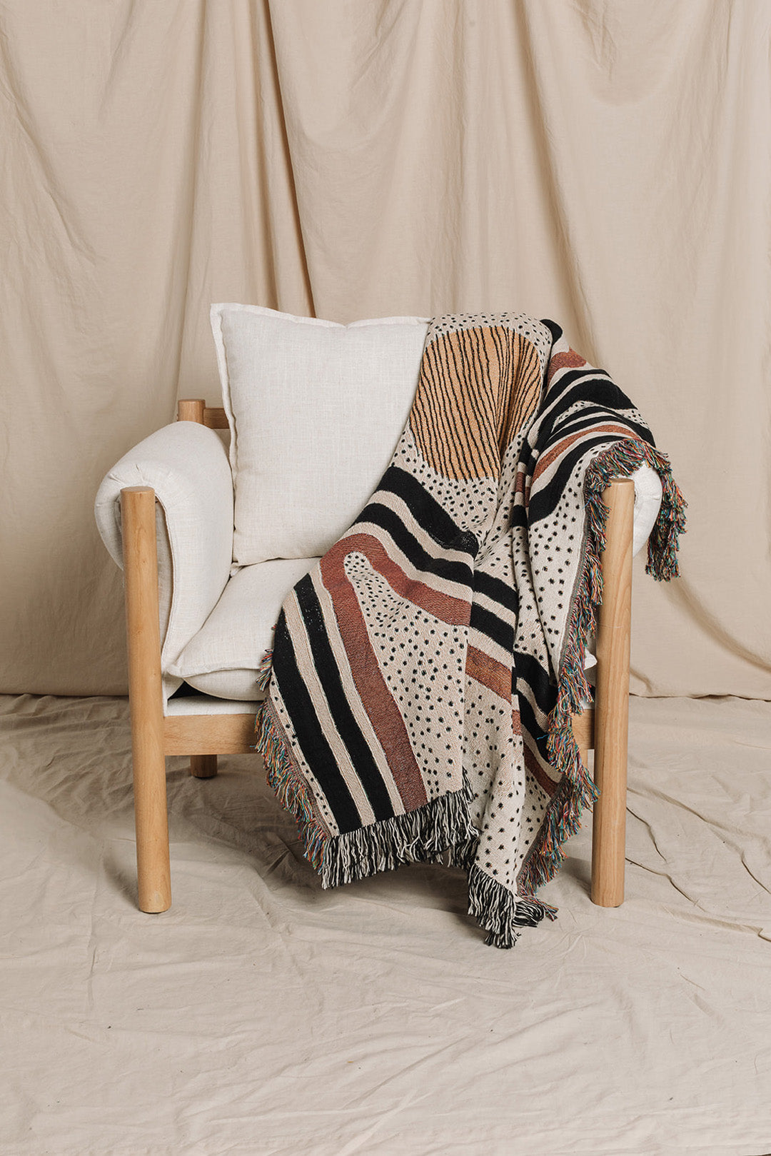 WOVEN THROW BLANKETS