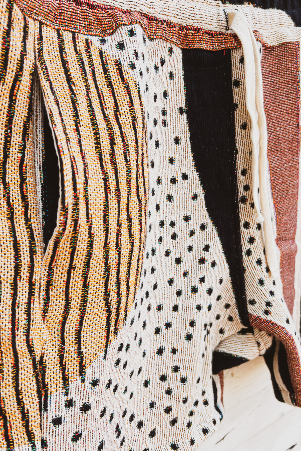 REDSTRIPE JACQUARD WOVEN SHORTS