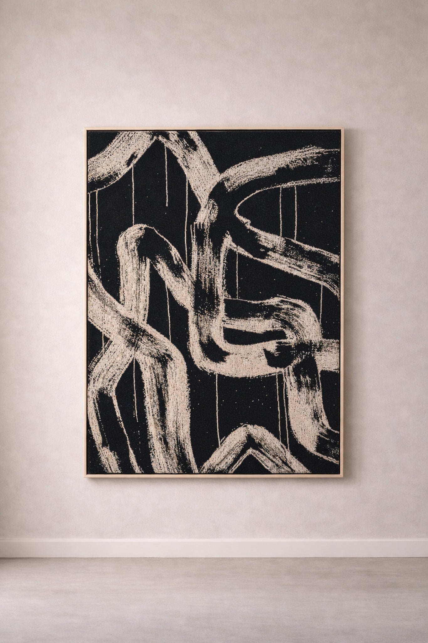 ZEPHYR V.II (BLACK) Framed Woven