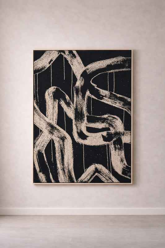 ZEPHYR V.II (BLACK) Framed Woven