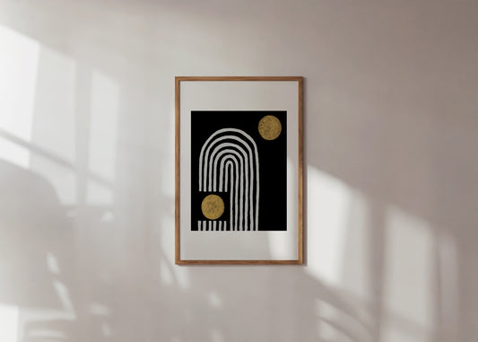 BLACK RAINBOW - Blanket Bestseller Art Print