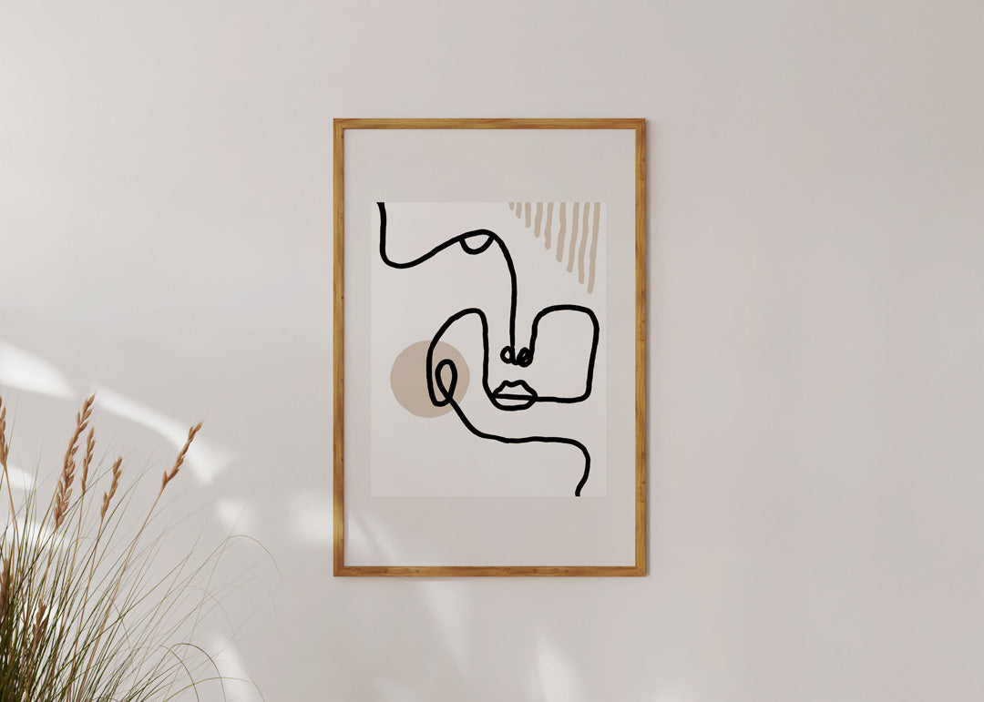 LINEFACES vs II - Blanket Bestseller Art Print
