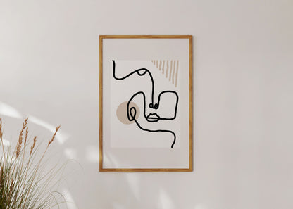 LINEFACES vs II - Blanket Bestseller Art Print