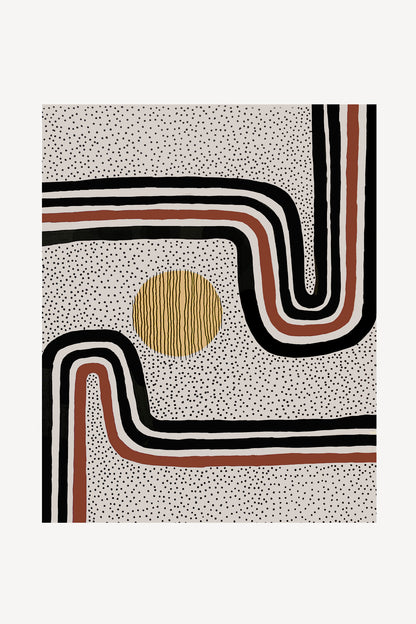 REDSTRIPE - Blanket Bestseller Art Print