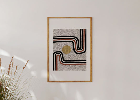 REDSTRIPE - Blanket Bestseller Art Print
