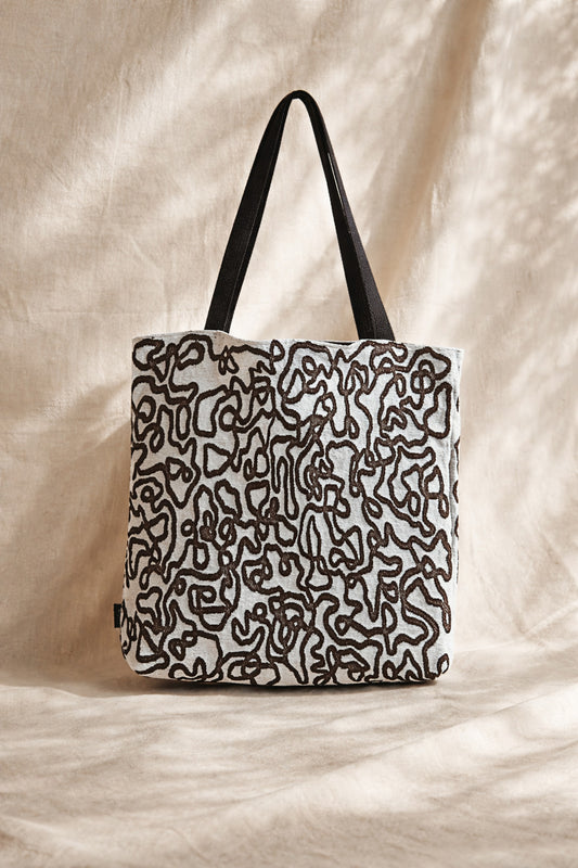 OXIDE  Jacquard Woven Tote