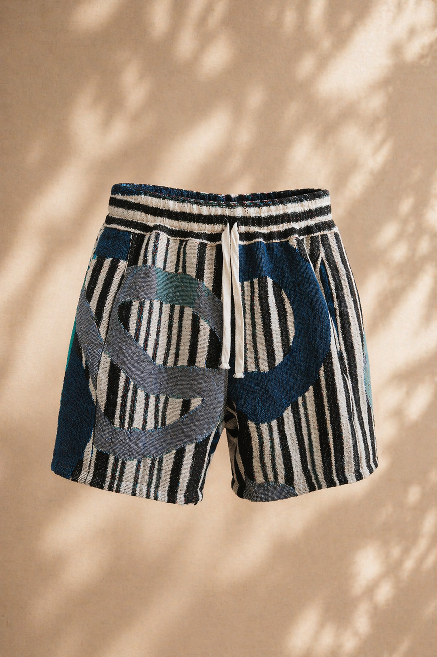 AZULE JACQUARD WOVEN SHORTS