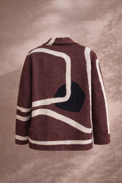 SOUTHWESTERN Jacquard Woven Jacket