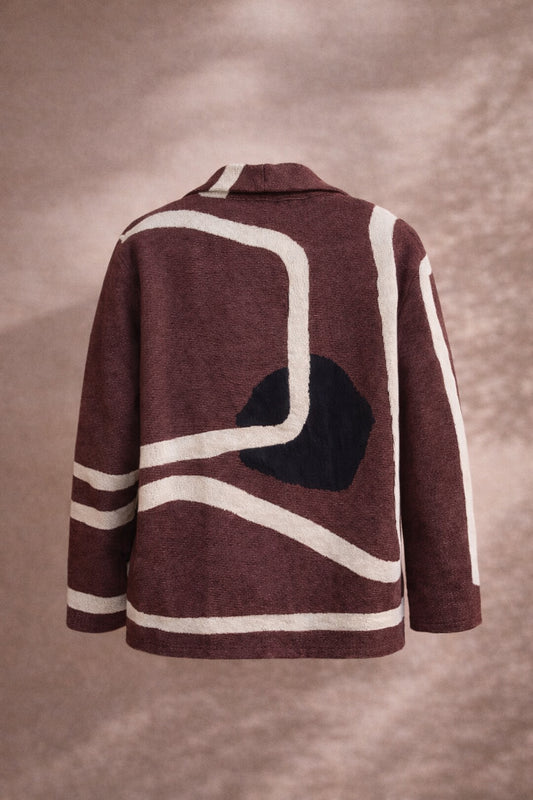 SOUTHWESTERN Jacquard Woven Jacket